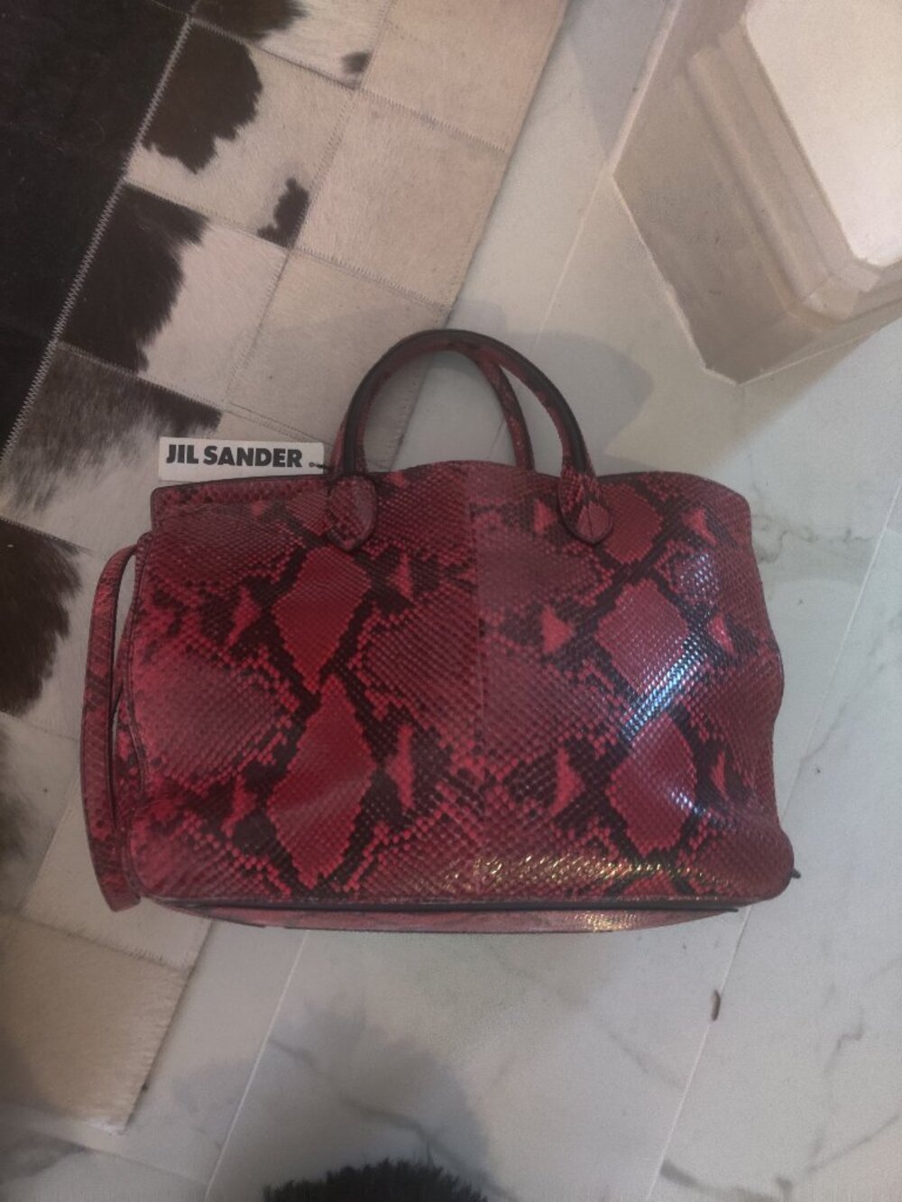 jil  Sander snakeskin bag 5800.00
